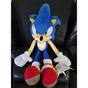SEGA Sonic the Hedgehog Plush XL Extra Large Jumbo Stuffed Toy ~24 Inches *RARE*